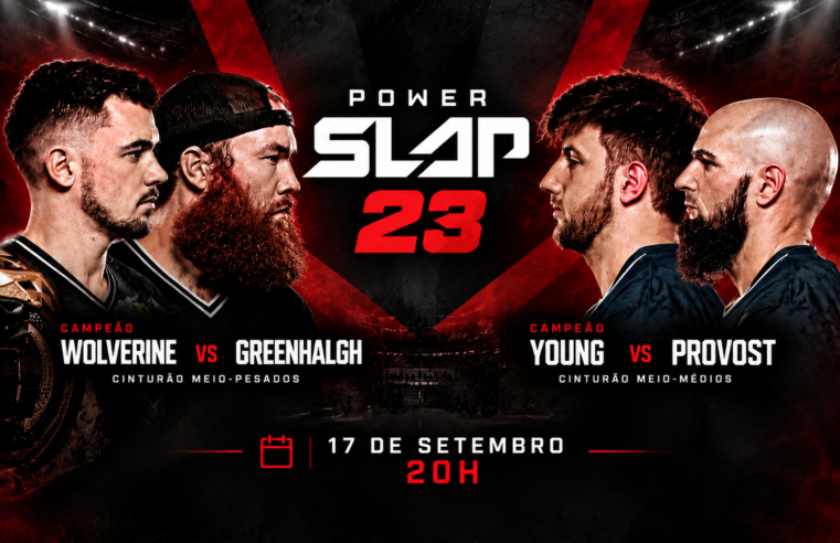 Combate anuncia transmissão ao vivo do Power Slap 23 nesta quinta-feira